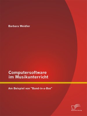 cover image of Computersoftware im Musikunterricht